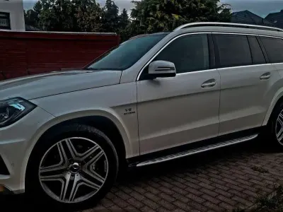 Używany Mercedes GL63 AMG AMG 585 KM (430 kW) 2013 Biały SUV