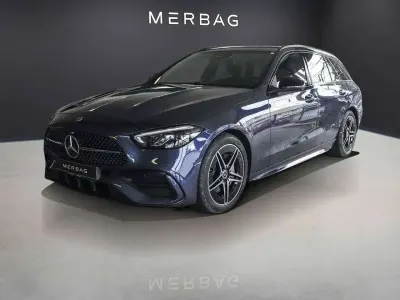 Gebraucht Mercedes C220 AMG 197 PS (144 kW) 2026 Lack sodalithblau Kombi