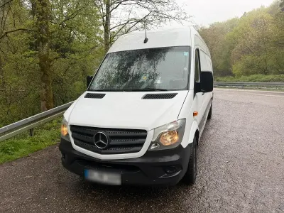 Używany Mercedes Sprinter 114 KM (83 kW) 2018 Biały Van