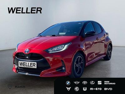 Usata Toyota Yaris Hybrid Style 116 CV (85 kW) 2022 Rosso Utilitaria