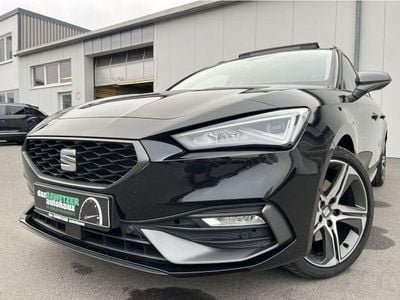 Gebraucht Seat Leon FR-Line 150 PS (110 kW) 2022 Mitternachtsschwarz Kombi