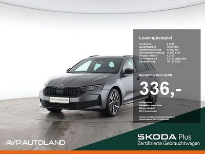 Graphite grau Gebraucht 2025 Skoda Octavia SportLine Kombi | 34.980 € (Teuer)