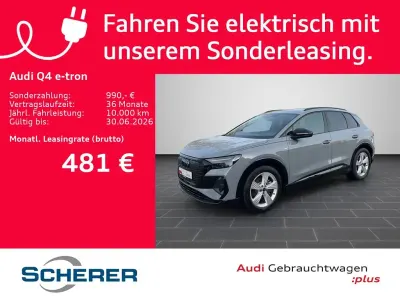Używany Audi Q4 e-tron S-Line 250 kW (340 KM) 2025 Szary SUV
