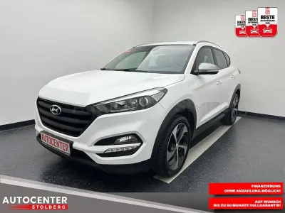 Gebraucht Hyundai Tucson Advantage 177 PS (130 kW) 2017 Polar white / sol SUV