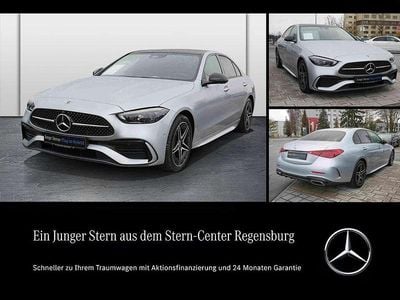 Gebraucht Mercedes C300e AMG 313 PS (230 kW) 2024 Metalliclack hightechsilber Limousine
