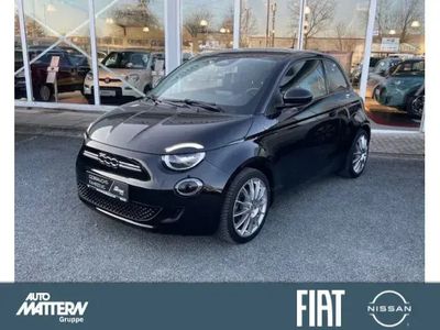 Schwarz Gebraucht 2021 Fiat 500e Action Limousine | 13.590 € (Teuer)