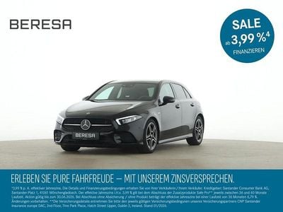 Schwarz Gebraucht 2021 Mercedes A200 AMG Limousine | 26.980 € (Guter Preis)