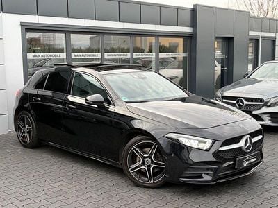 Schwarz Gebraucht 2019 Mercedes A200 AMG Limousine | 19.890 € (Guter Preis)