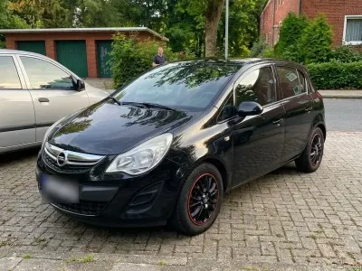 Gebraucht Opel Corsa Edition 80 PS (58 kW) 2012 Schwarz Kleinwagen