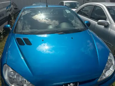 Gebraucht Peugeot 206 2006 Blau Cabrio