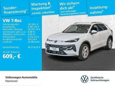 Gebraucht VW T-Roc Life 150 PS (110 kW) 2026 Weiß SUV