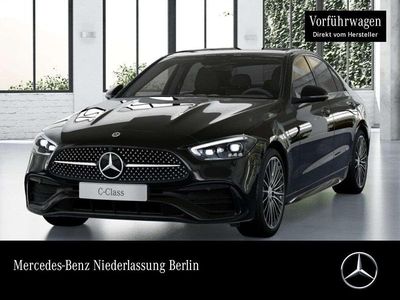 Gebraucht Mercedes C220 AMG 200 PS (147 kW) 2025 Obsidianschwarz Limousine