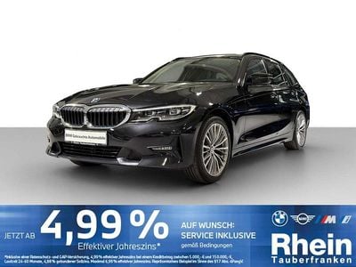 Gebraucht BMW 320 Sport Line 190 PS (139 kW) 2022 Saphirschwarzmet. Kombi