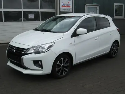 Gebraucht Mitsubishi Space Star Select+ 71 PS (52 kW) 2021 Weiß Kleinwagen
