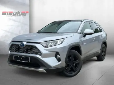 Gebraucht Toyota RAV4 Hybrid Club 222 PS (163 kW) 2019 Silber SUV