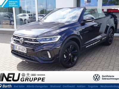 Gebraucht VW T-Roc Cabriolet Style 150 PS (110 kW) 2025 Schwarz Cabrio