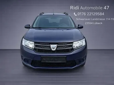 Gebraucht Dacia Logan MCV Ambiance 75 PS (55 kW) 2013 Blau Kombi