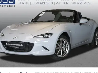 Nowe Mazda MX5 Exclusive-Line 132 KM (97 kW) 2025 Czarny Kabriolet