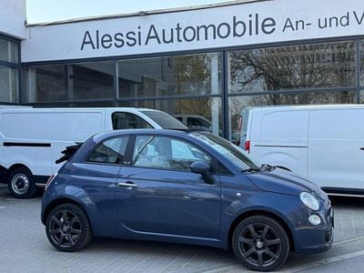 Gebraucht Fiat 500 86 PS (63 kW) 2011 Blau Cabrio