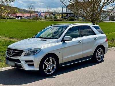 Usata Mercedes ML350 AMG 258 CV (189 kW) 2012 Argento SUV
