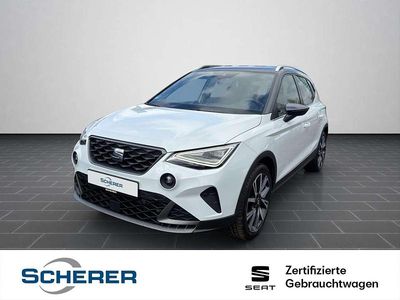 Gebraucht Seat Arona FR 116 PS (85 kW) 2024 Nevada weiß metallic (metallic) SUV