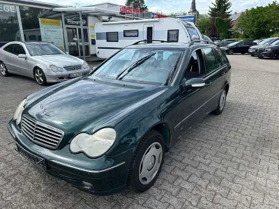 Usata Mercedes C180 Avantgarde 129 CV (94 kW) 2002 Verde Station wagon