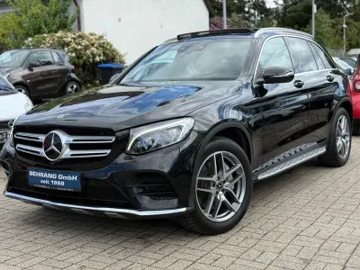 Gebraucht Mercedes GLC300 AMG line 245 PS (180 kW) 2018 Schwarz SUV