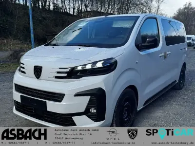 Neu Peugeot Traveller 179 PS (131 kW) 2026 Weiss Van / Kleinbus
