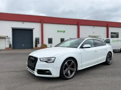 Gebraucht Audi A5 Sportback Sport 245 PS (180 kW) 2014 Weiß Kleinwagen