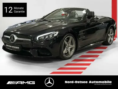 Używany Mercedes SL500 AMG 455 KM (334 kW) 2020 Czarny Kabriolet