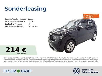 Schwarz Gebraucht 2025 VW T-Cross IQ Drive SUV | 20.802 € (Guter Preis)