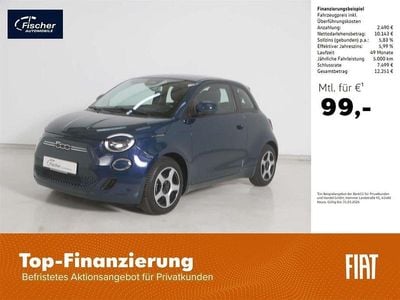 Gruen Gebraucht 2023 Fiat 500e Action Limousine | 11.980 €