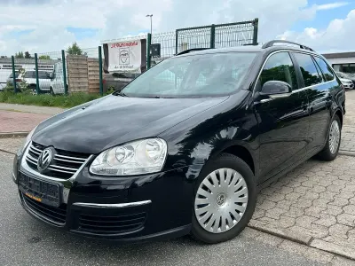 Gebraucht VW Golf VI Comfortline 122 PS (89 kW) 2009 Schwarz Kombi