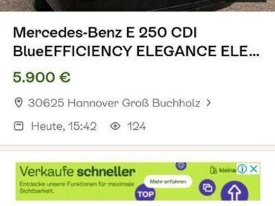 gebraucht Mercedes E250 