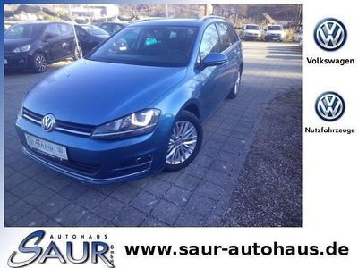 Gebraucht VW Golf VII Highline 140 PS (102 kW) 2014 Pacific blue metallic Kombi