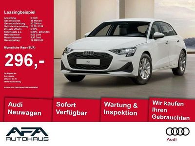 Nouvelle Audi A3 116 ch (85 kW) 2026 Blanc Berline