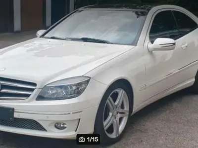 Gebraucht Mercedes CLC180 143 PS (105 kW) 2009 Weiß Coupé
