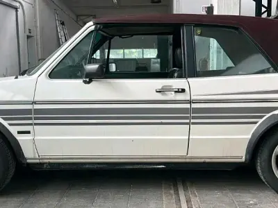 Gebraucht VW Golf Cabriolet Karmann 75 PS (55 kW) 1985 Weiß Cabrio