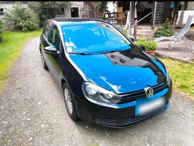 Gebraucht VW Golf VI 80 PS (58 kW) 2009 Schwarz Kleinwagen