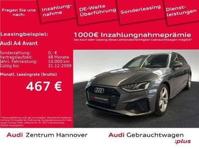 Gebraucht Audi A4 S-Line 150 PS (110 kW) 2022 6y daytonagrau perleffekt (metallic) Kombi