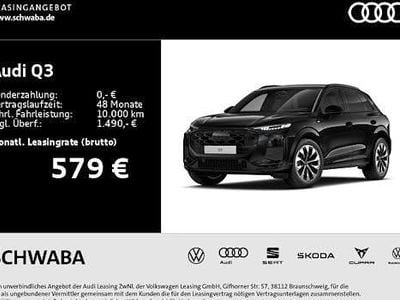 Neu Audi Q3 Sport 150 PS (110 kW) 2026 Schwarz SUV