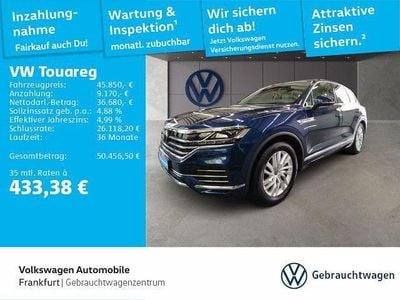 Usata VW Touareg Elegance 286 CV (210 kW) 2020 Blu SUV