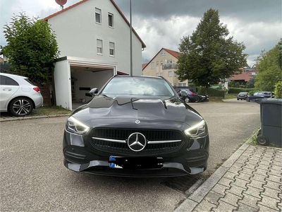 Schwarz Gebraucht 2022 Mercedes C220 Avantgarde Kombi | 34.900 € (Fairer Preis)