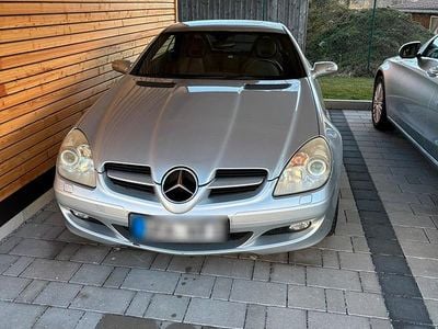 Gebraucht Mercedes SLK200 163 PS (119 kW) 2005 Silber Cabrio