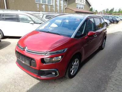 Gebraucht Citroën Grand C4 Picasso Exclusive 120 PS (88 kW) 2016 Rot Van / Kleinbus