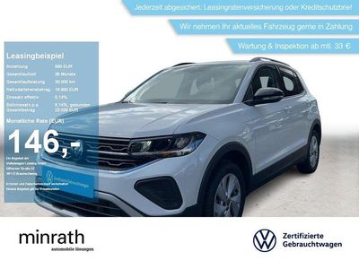 Gebraucht VW T-Cross Goal 95 PS (69 kW) 2025 Weiß SUV