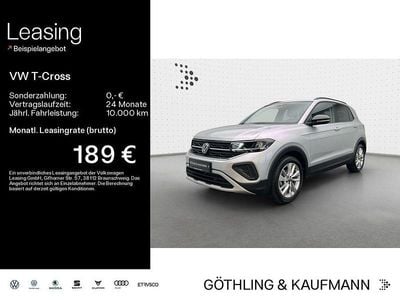 Gebraucht VW T-Cross Goal 95 PS (69 kW) 2025 Reflexsilber metallic SUV