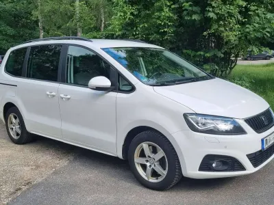 Gebraucht Seat Alhambra Ecomotive 140 PS (102 kW) 2011 Weiß Van / Kleinbus