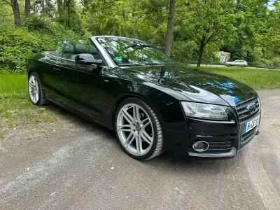 Gebraucht Audi A5 Cabriolet 211 PS (155 kW) 2009 Schwarz Cabrio