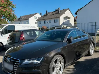 Usata Audi A7 S-Line 313 CV (230 kW) 2014 Nero Utilitaria